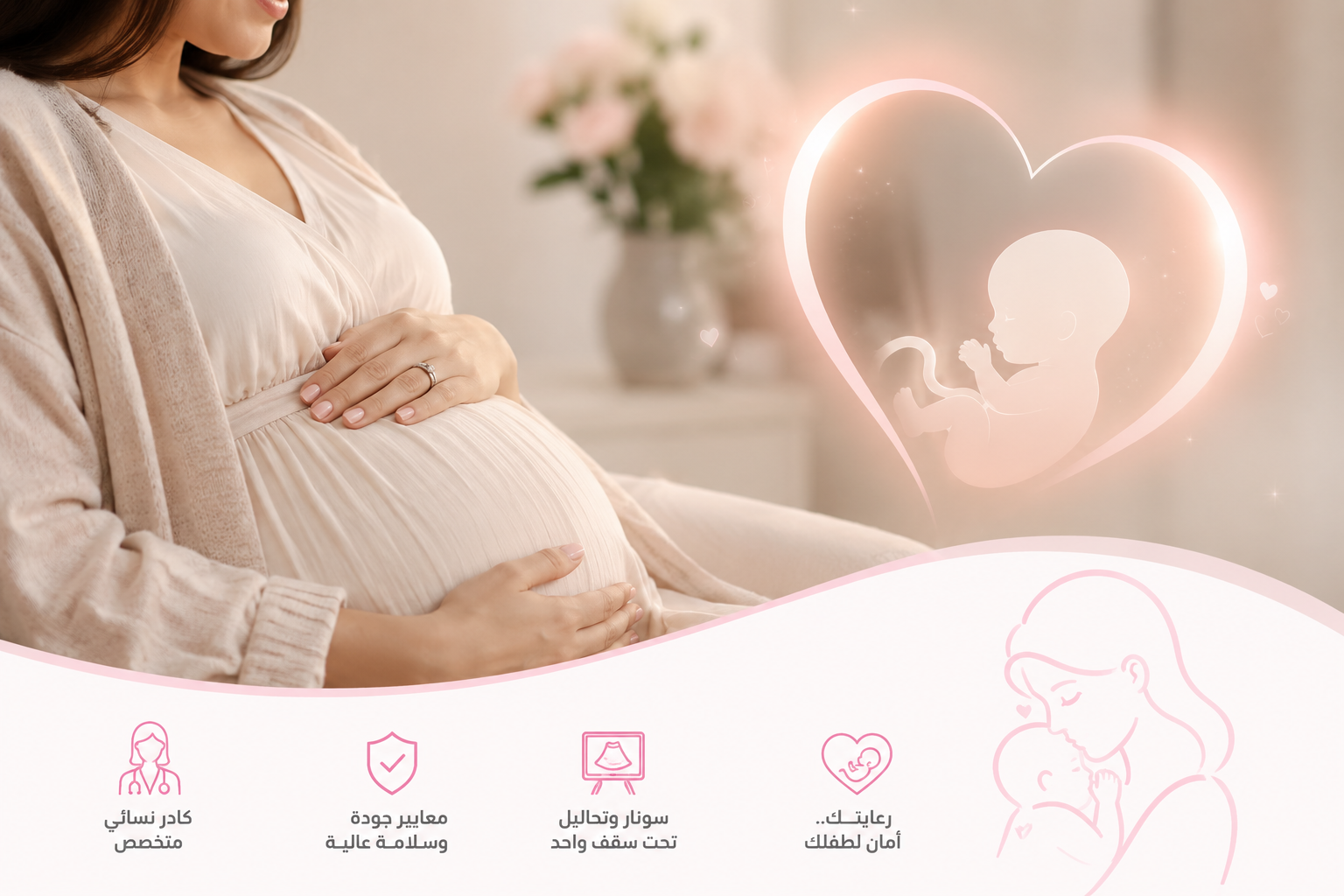 متابعة الحمل خطوة بخطوة | باقات متابعة الحمل بالرياض – عالم الطب