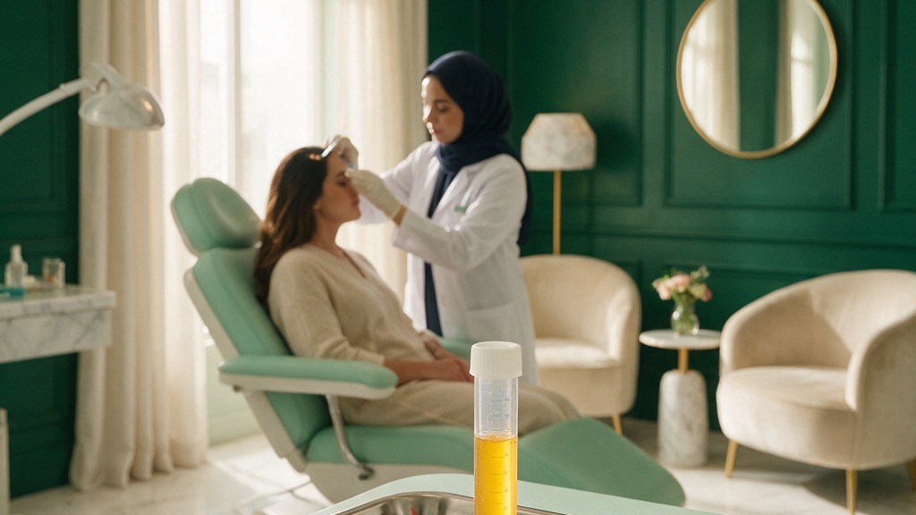 جلسات البلازما والخلايا الجذعية للشعر في فرع التعاون بالرياض