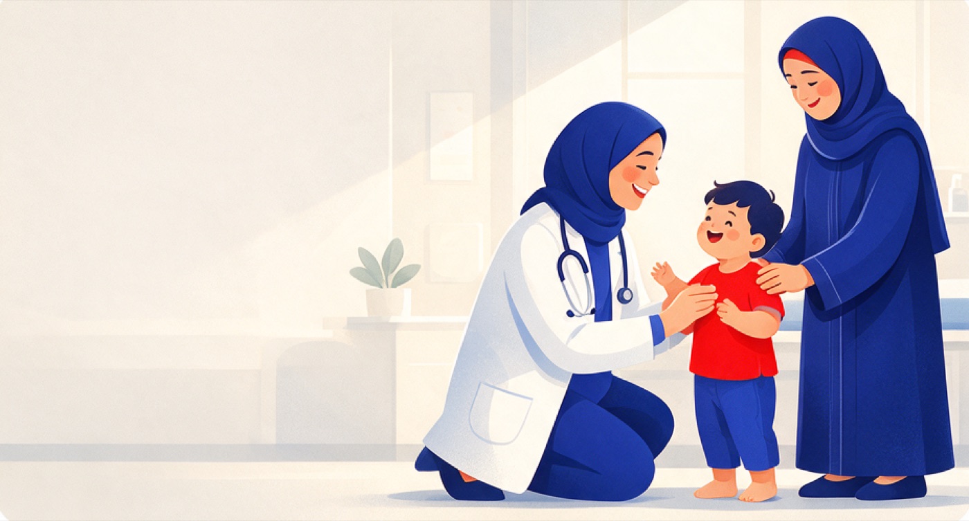 عيادة الأطفال في الرياض — مجمع عالم الطب فرع التعاون