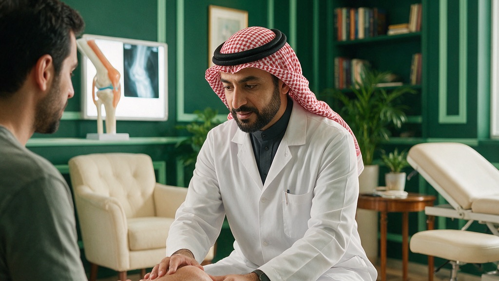 عيادة العظام والمفاصل في فرع التعاون بالرياض