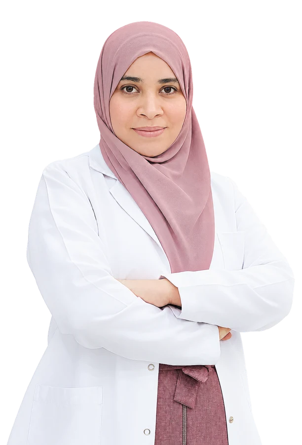 د. هبة كمال أحمد أخصائية الأشعة والتشخيص في مجمع عالم الطب فرع التعاون بالرياض
